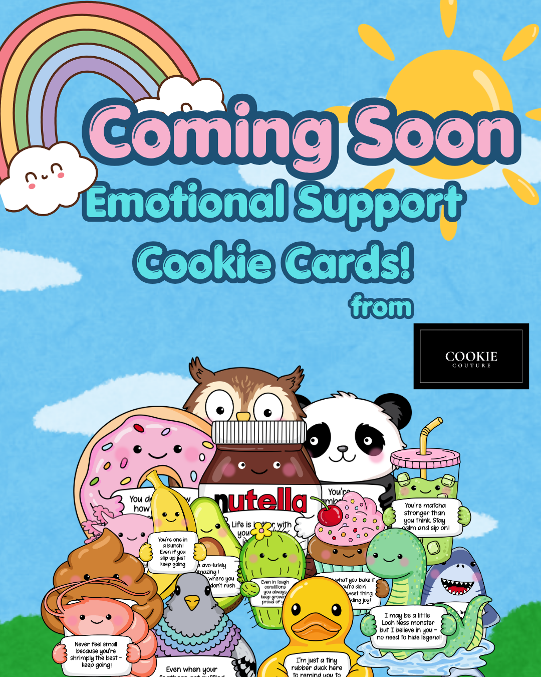 COOKIE LETTERBOX CARDS
