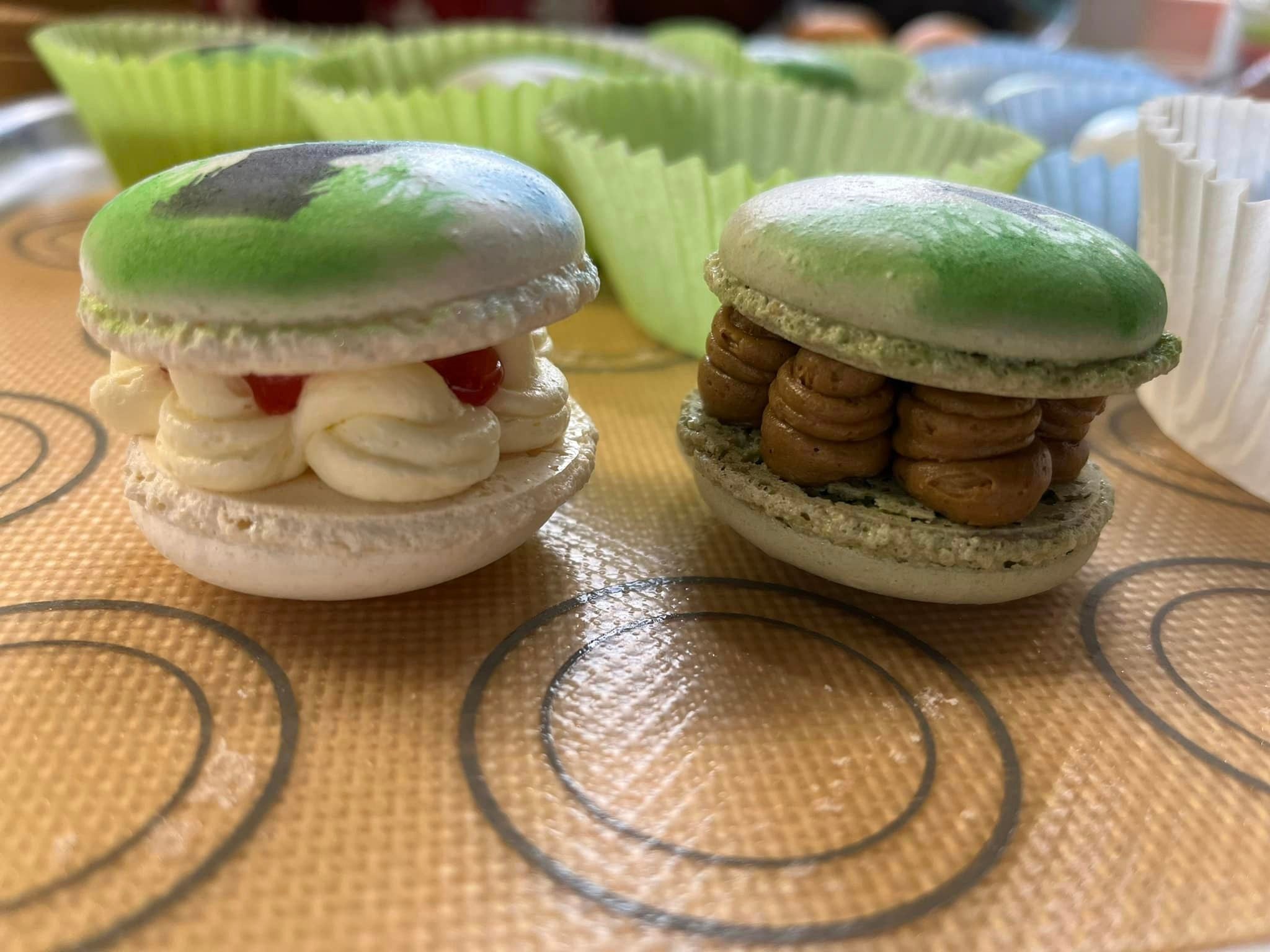 Shooting Party Macarons