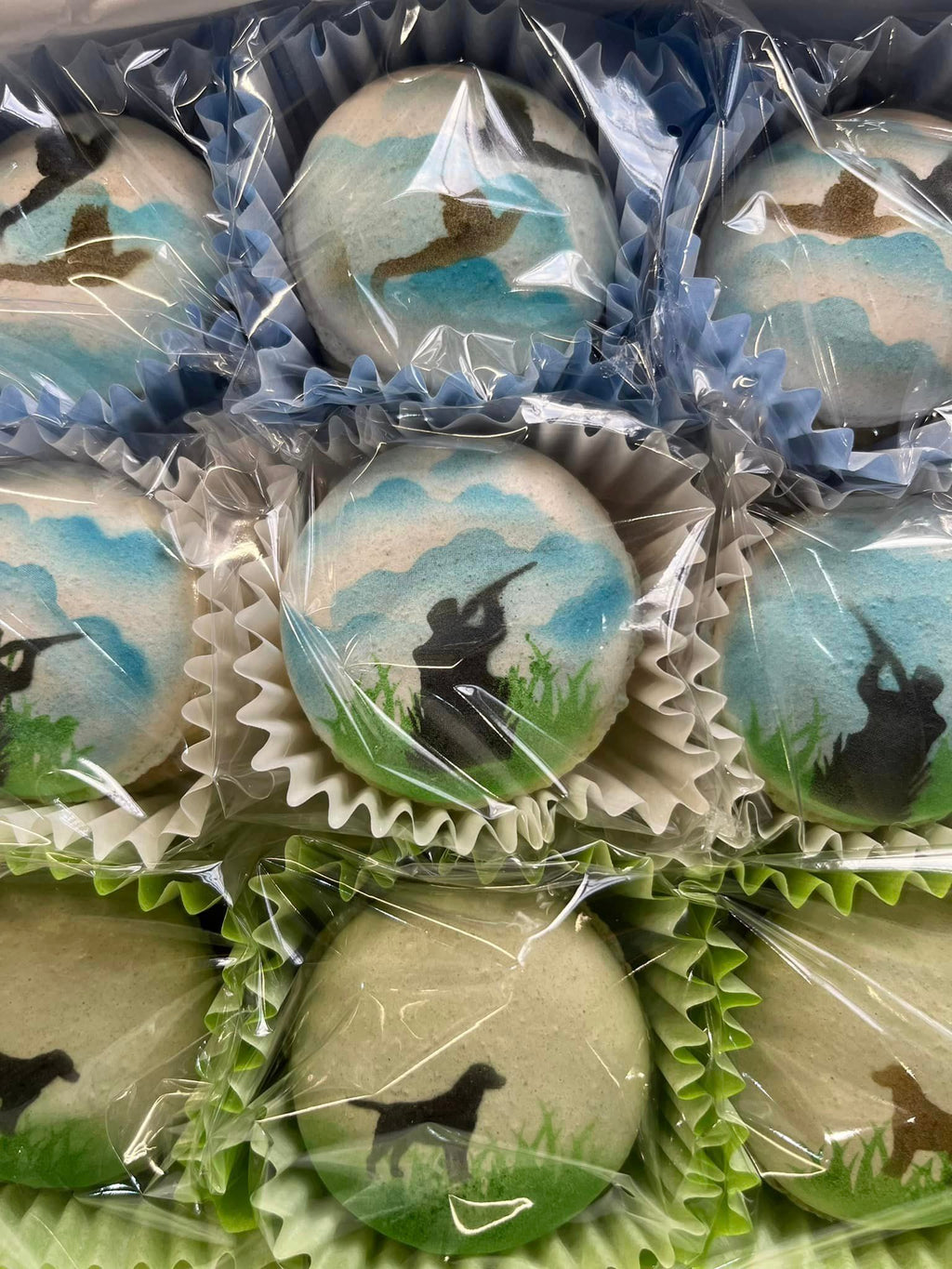 Shooting Party Macarons