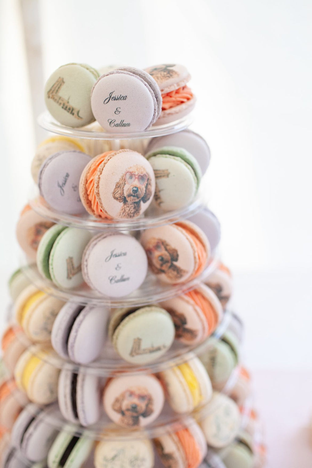 Macaron Tower Wedding