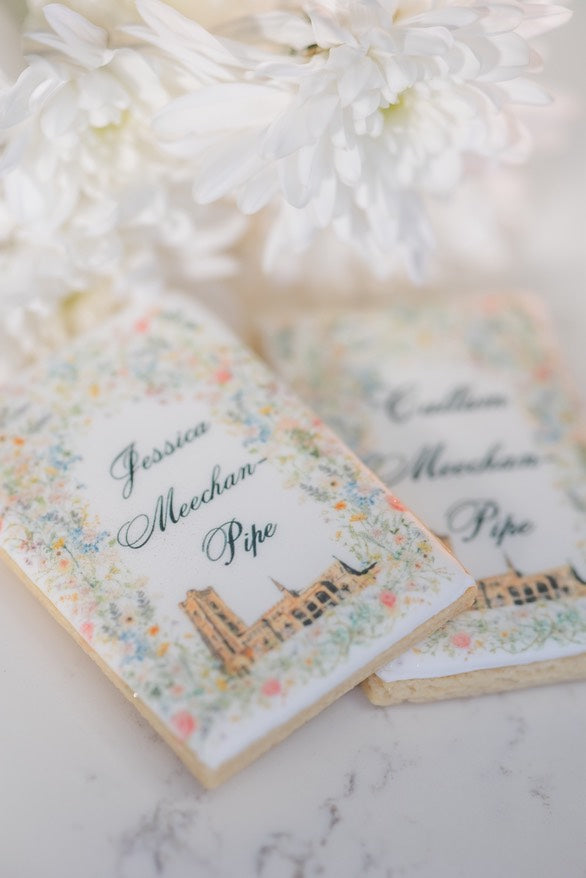 Wedding Favour/Place Name Cookie