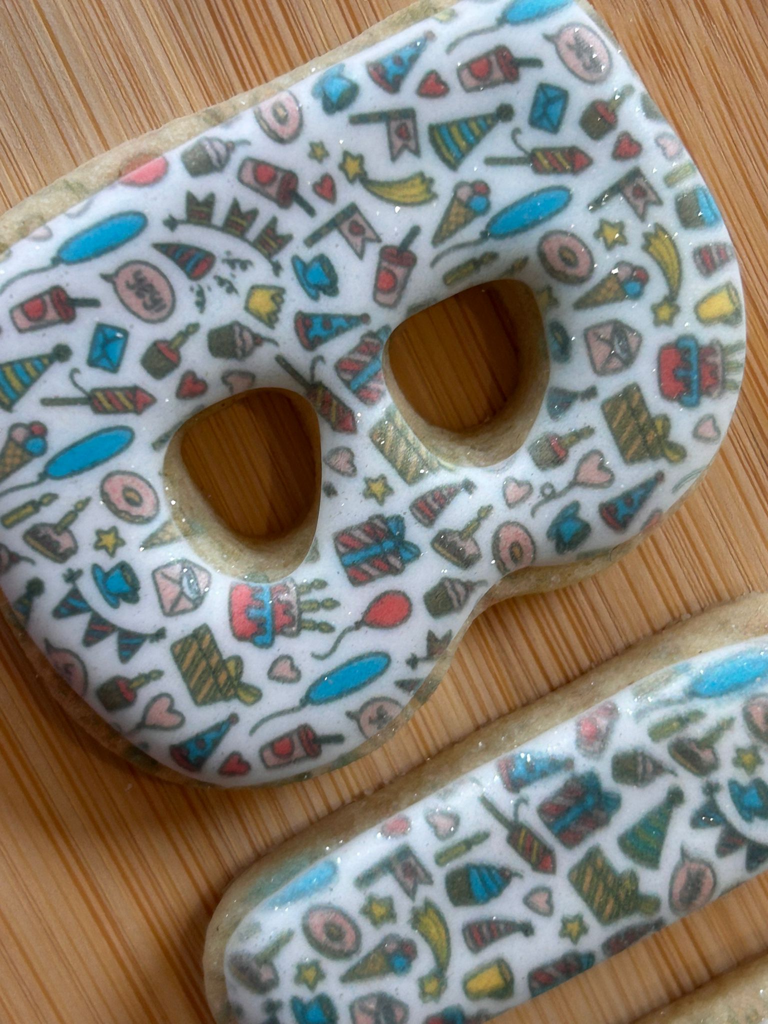 Happy Birthday Cookie Letters