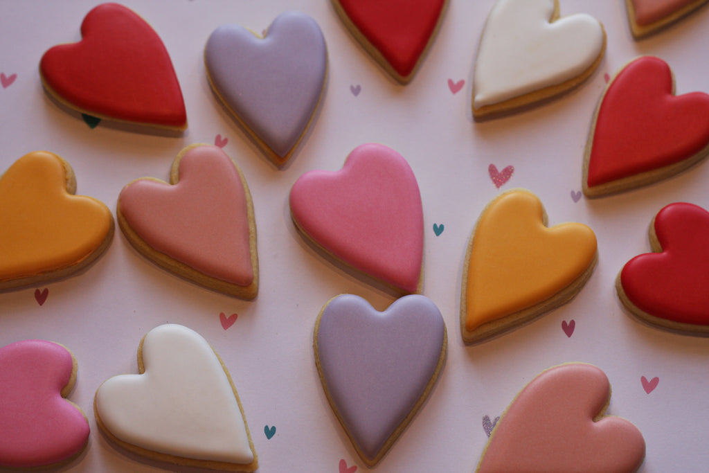 Long Heart Cookie Box