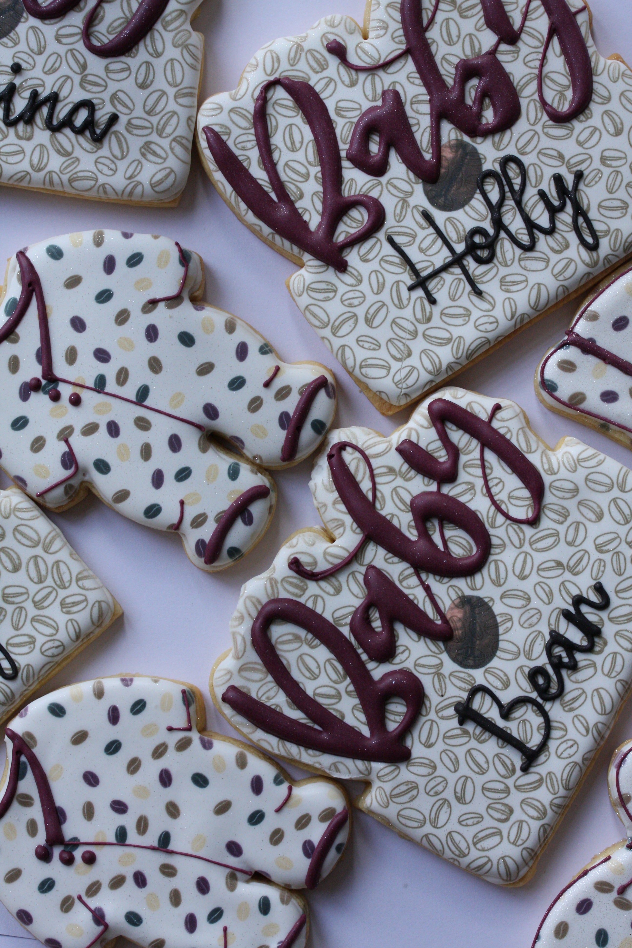 Baby Shower Personalised 3 Cookie Set