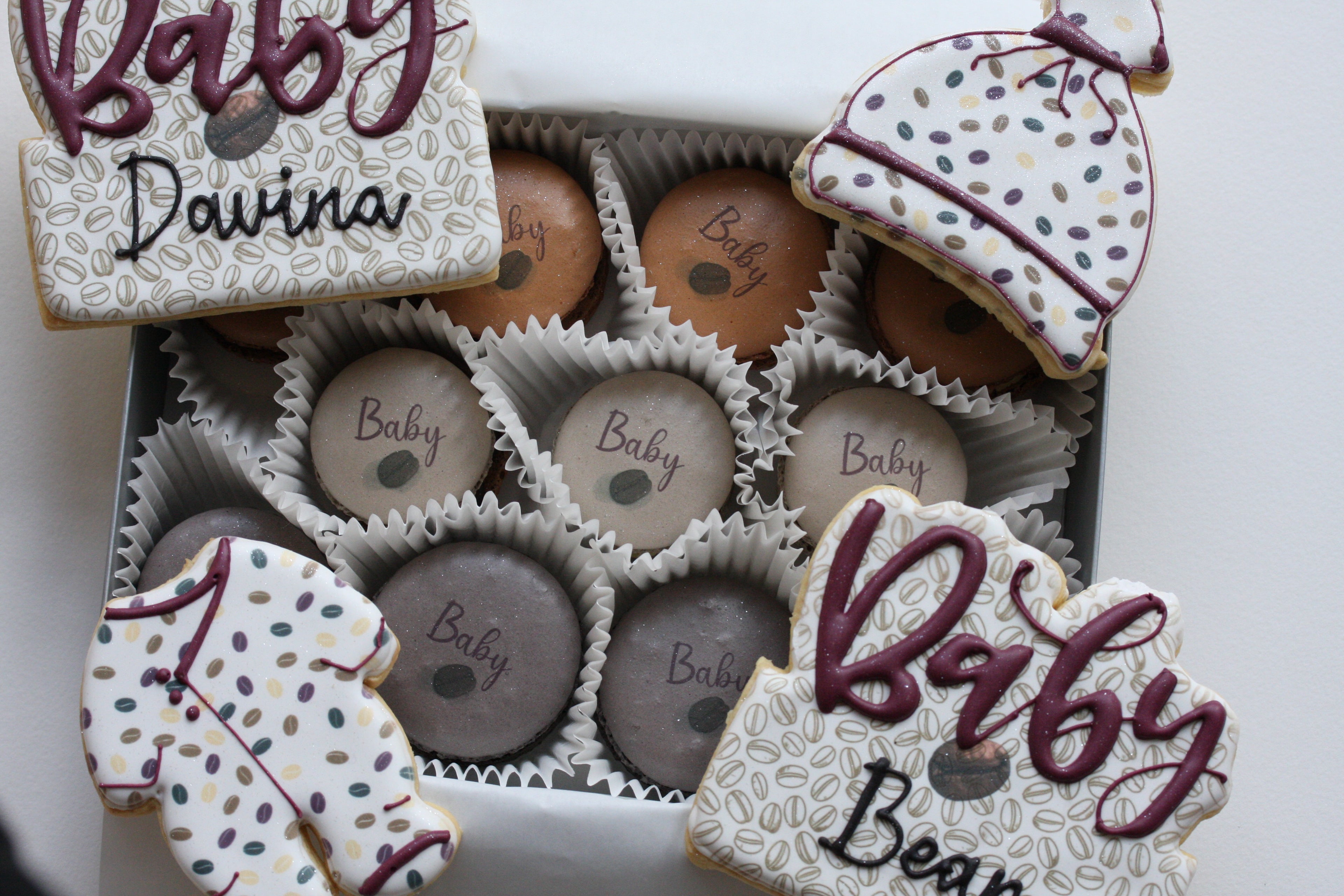 Baby Hat Theme Cookie 3"
