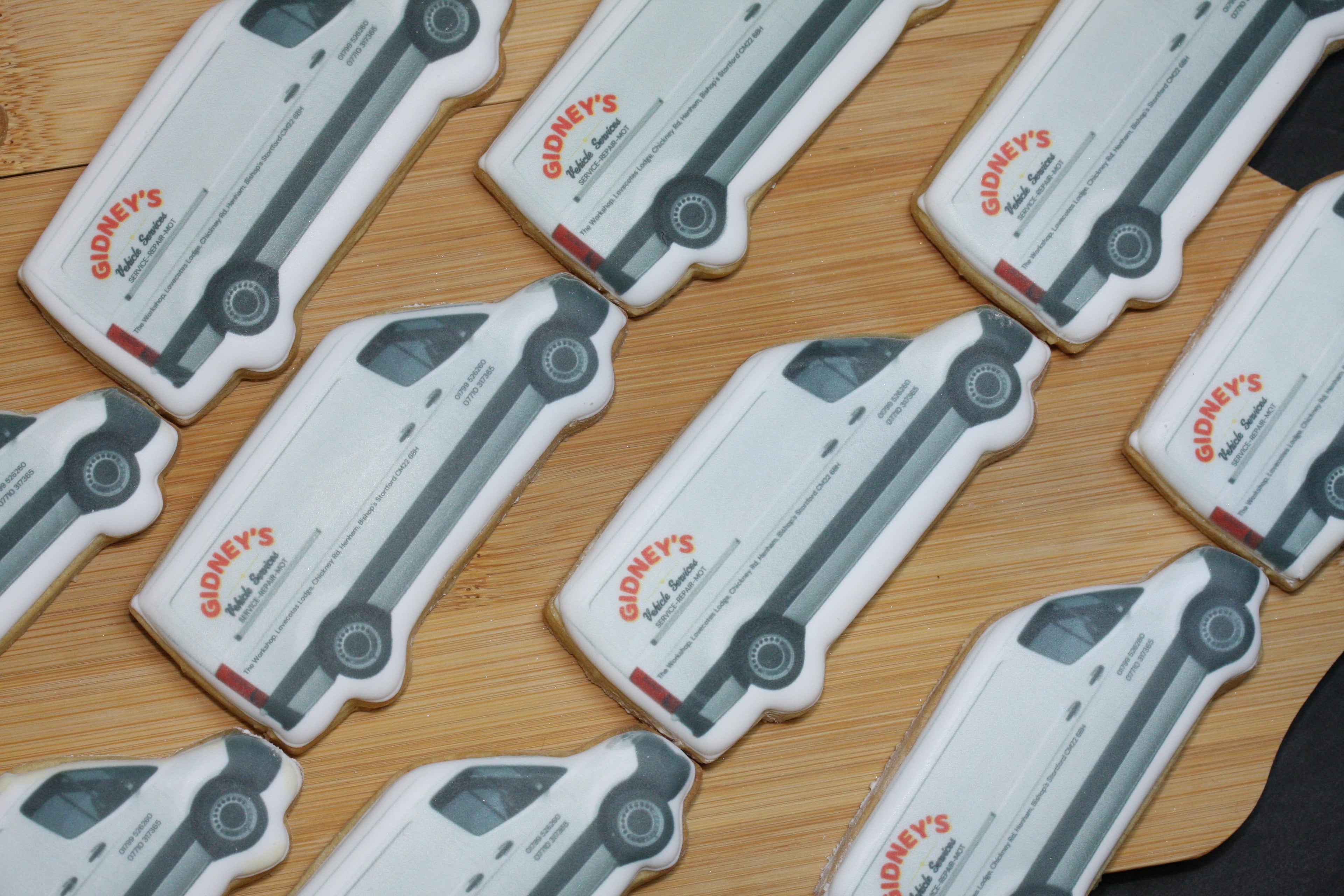 Bespoke Shape Corporate Cookie