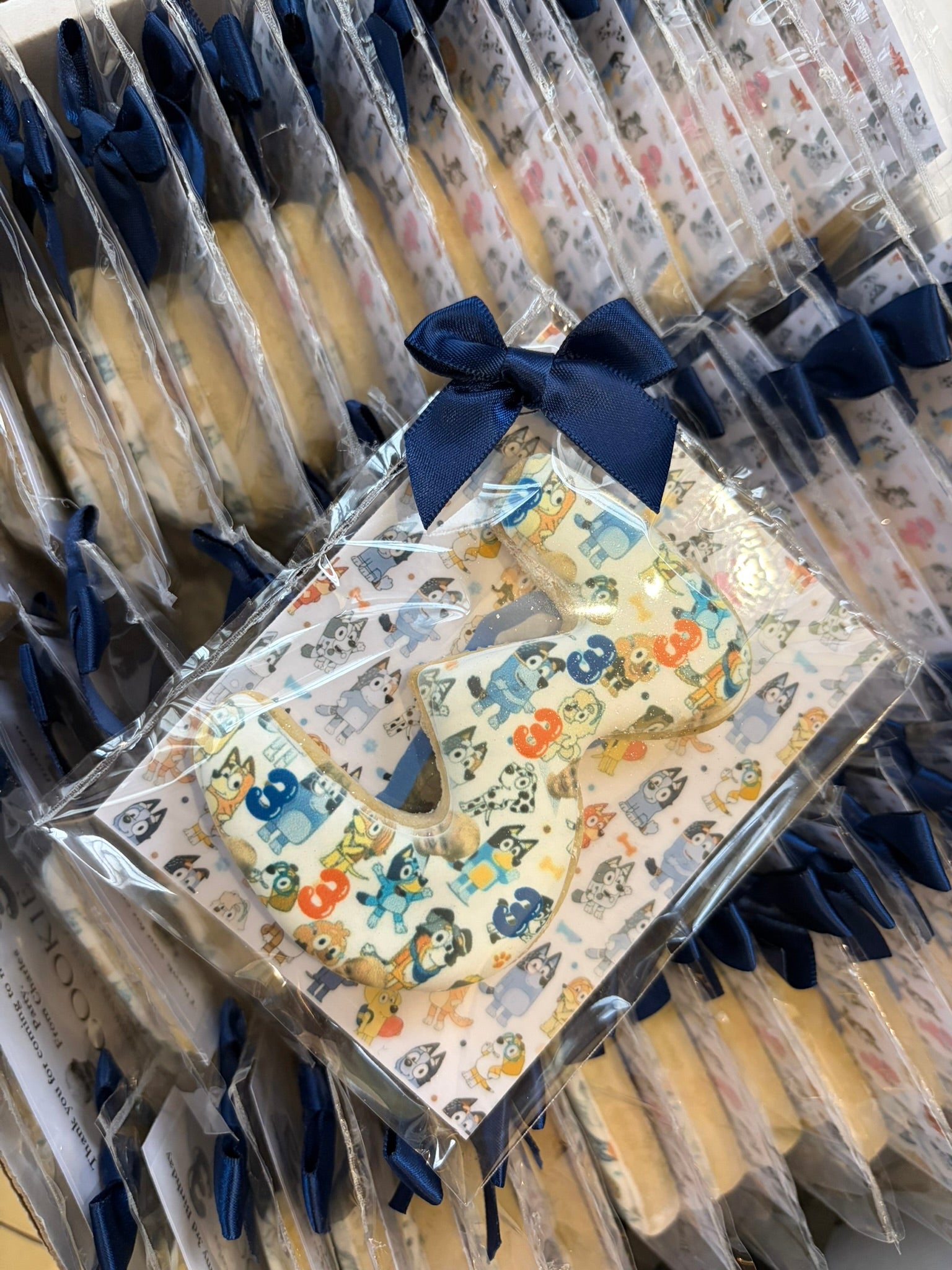 Childrens Birthday Party Favour Number