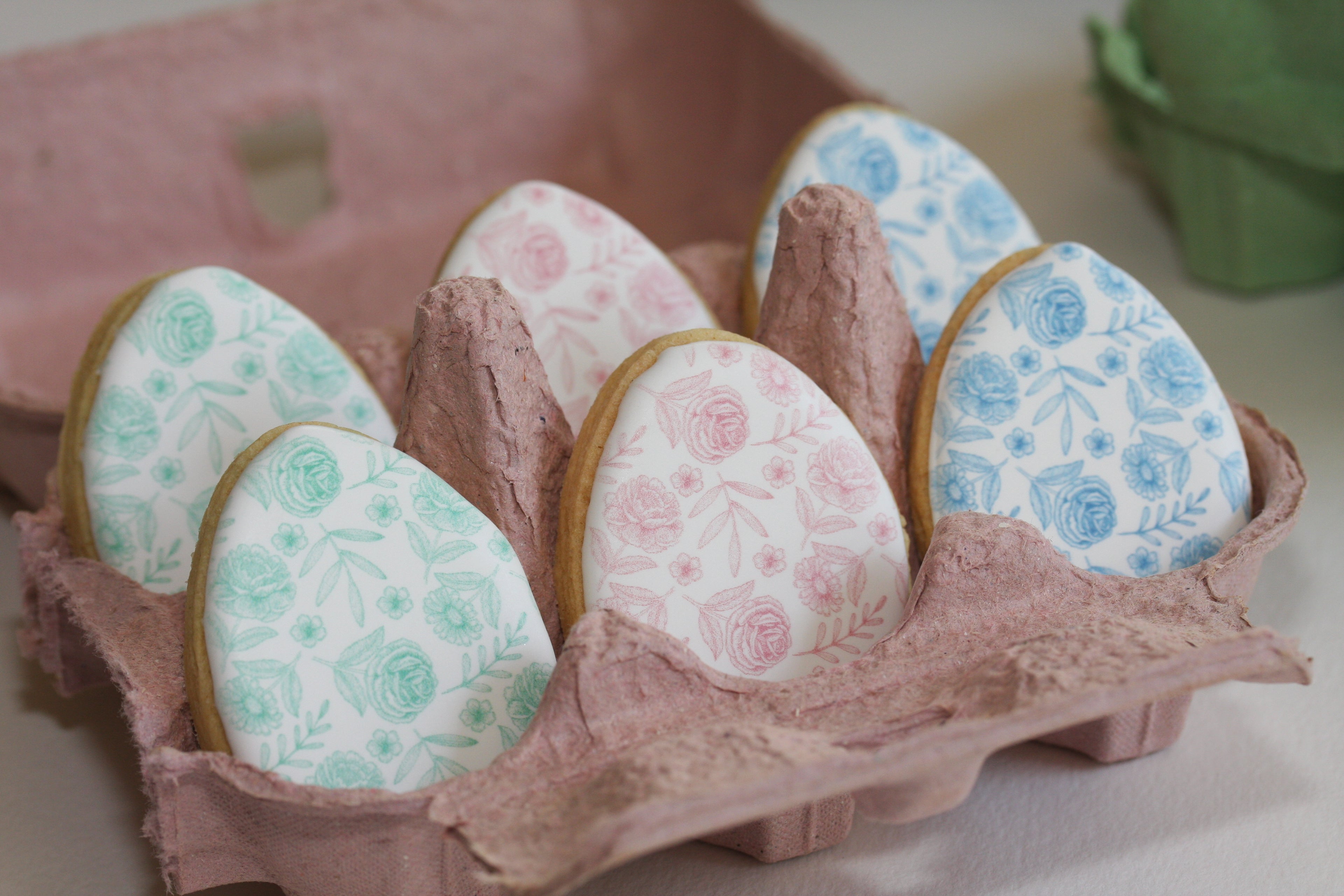 Vintage Floral Egg Gift Set
