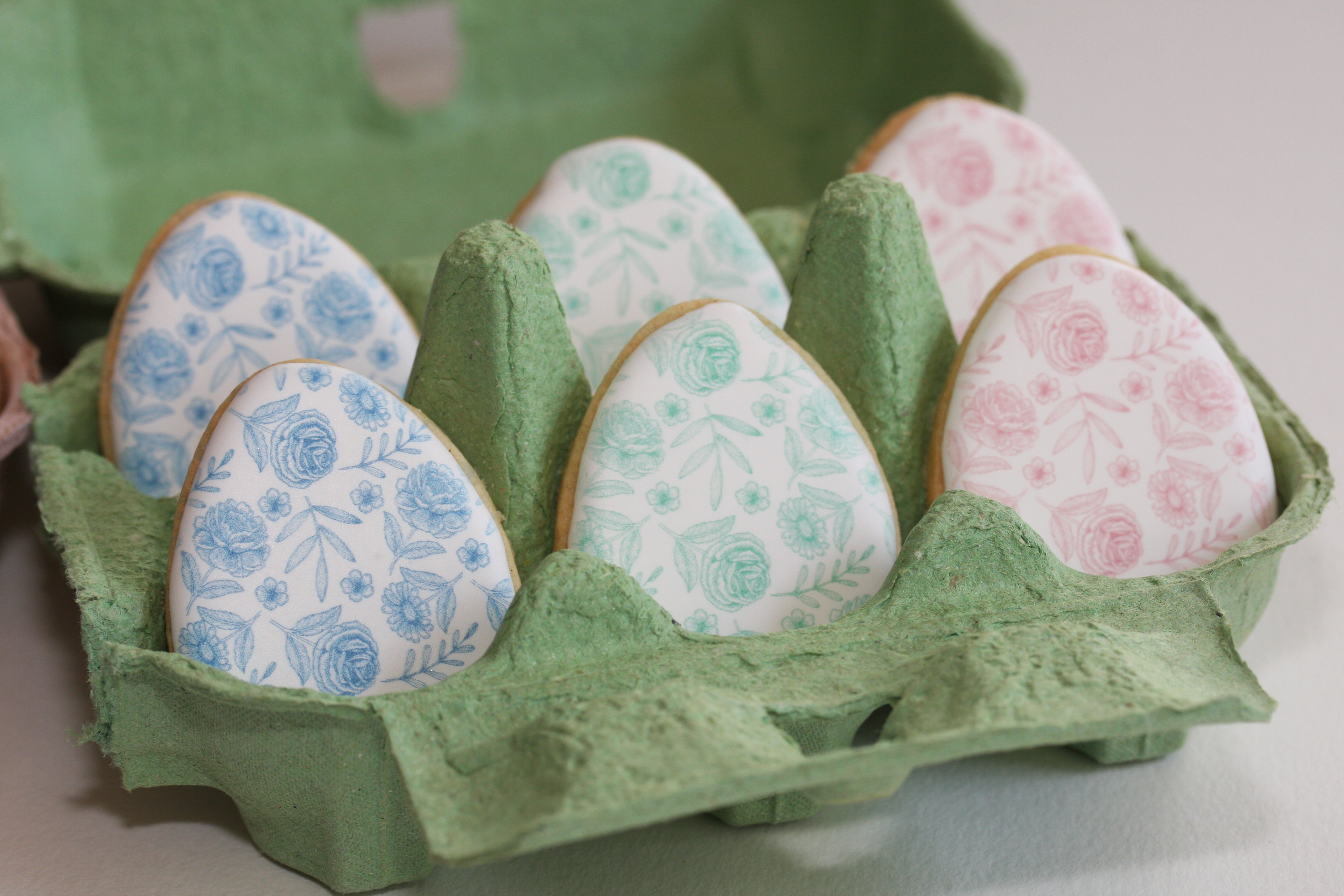 Vintage Floral Egg Gift Set