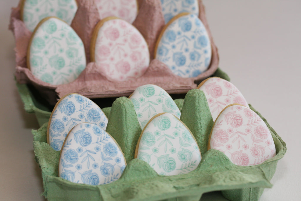 Vintage Floral Egg Gift Set