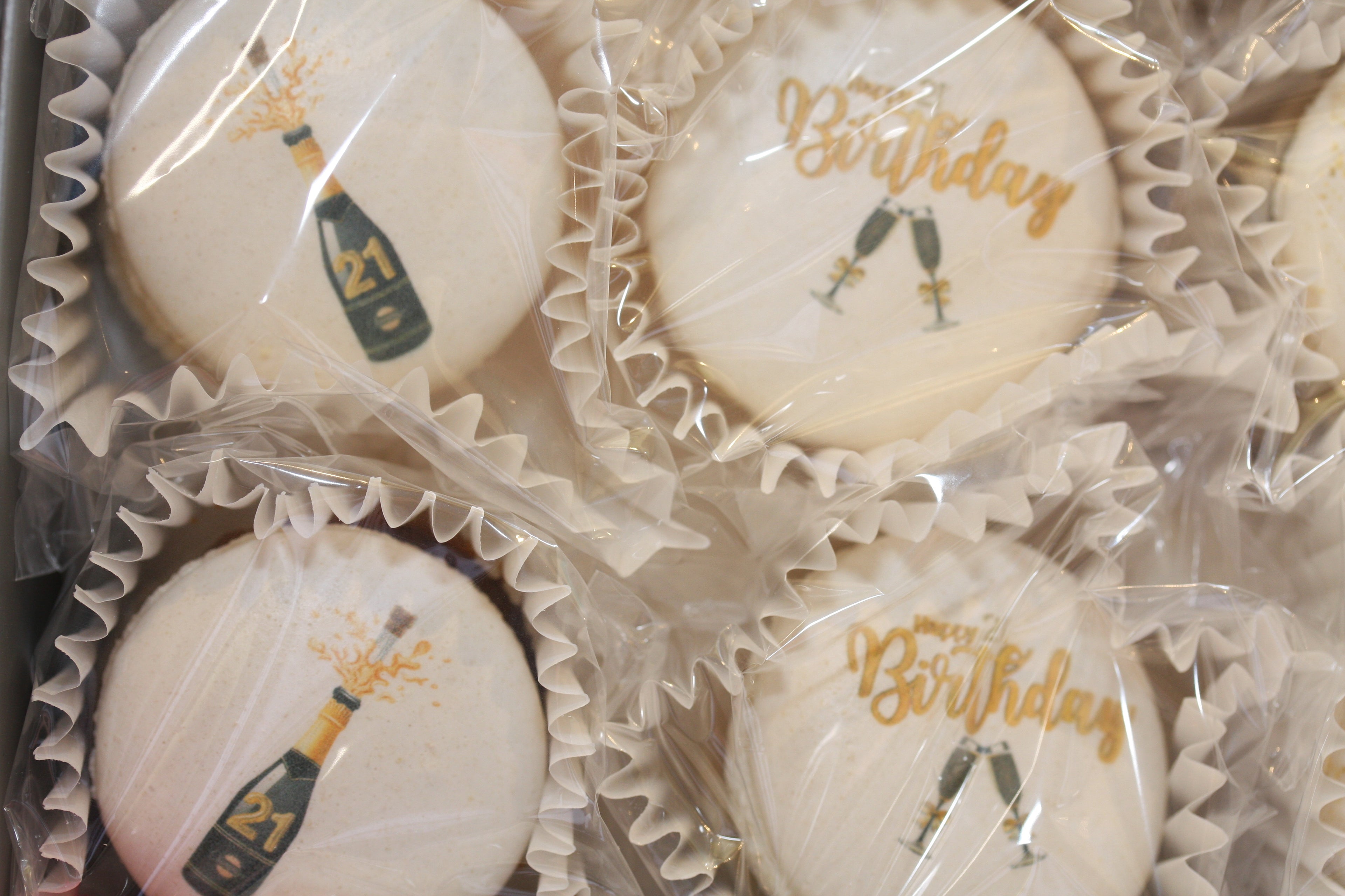 21st Birthday Macarons