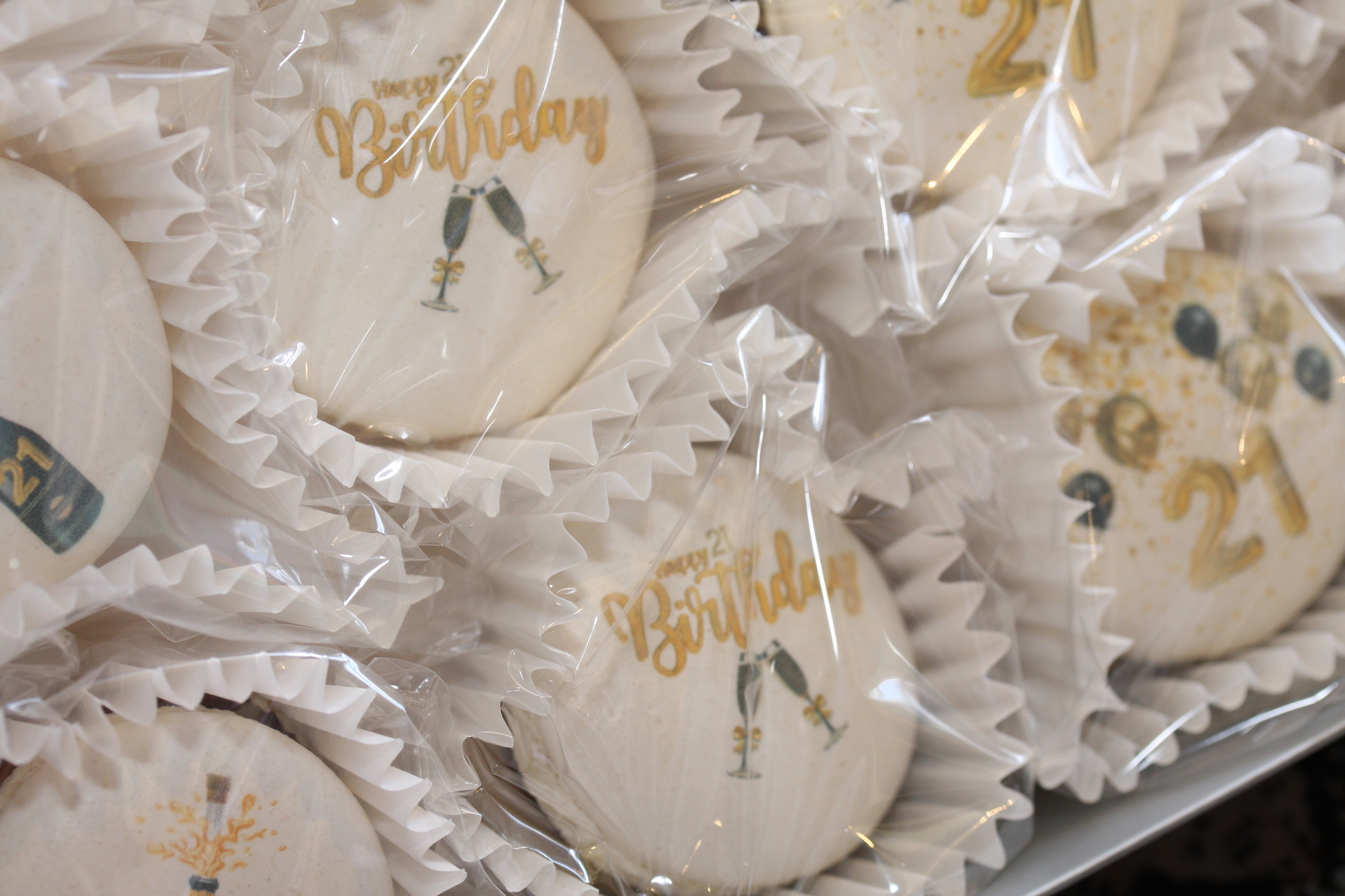 21st Birthday Macarons