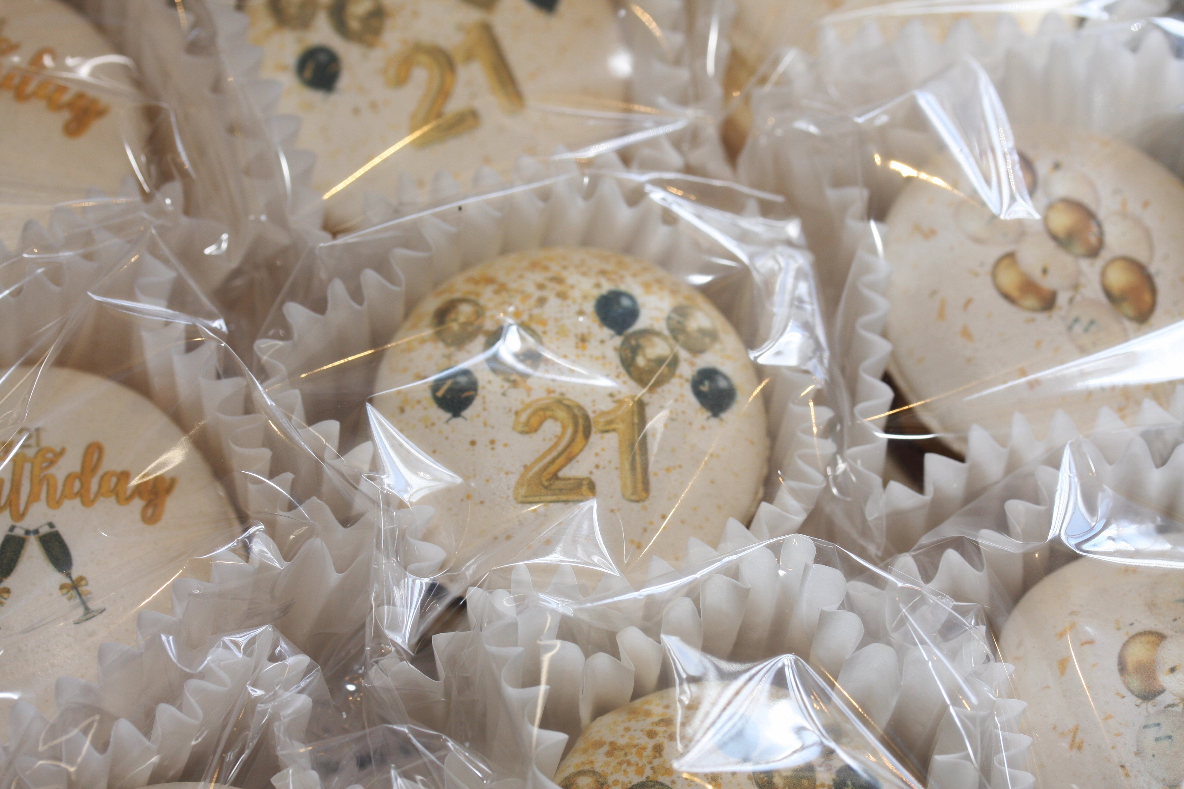 21st Birthday Macarons