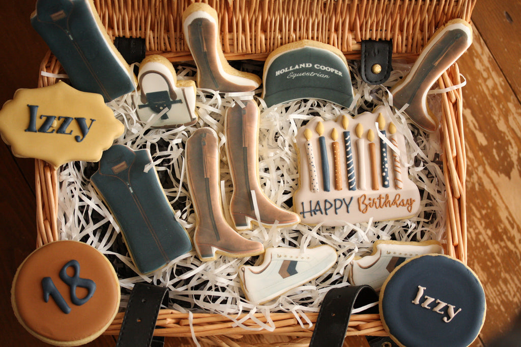 Bespoke Countryside Chic Cookie Gift Box