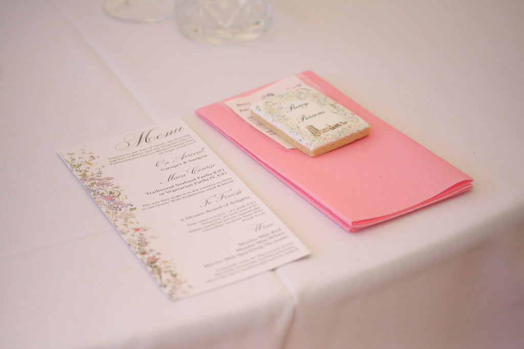 Wedding Favour/Place Name Cookie