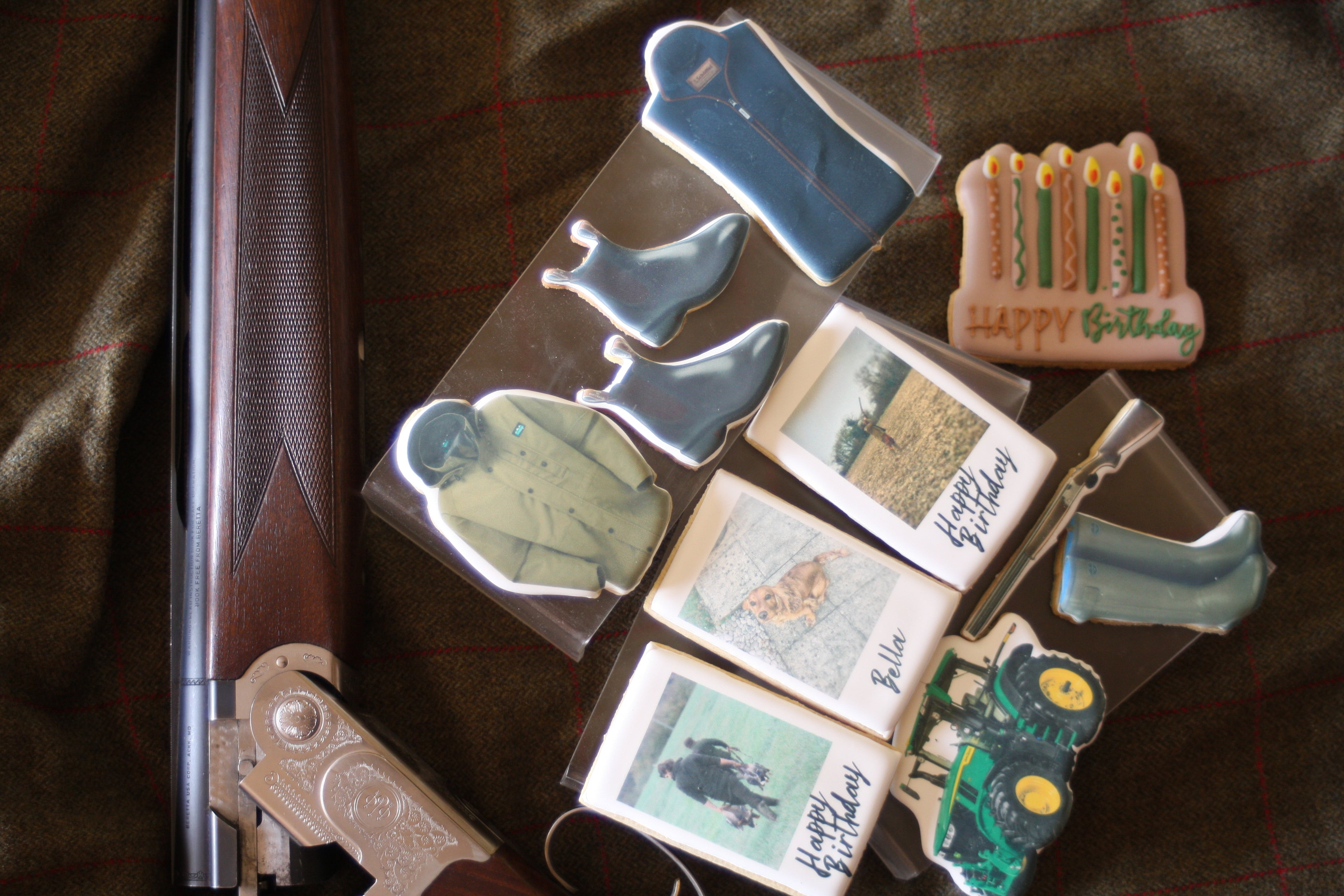 Personalised Polaroid 3 Cookie Box