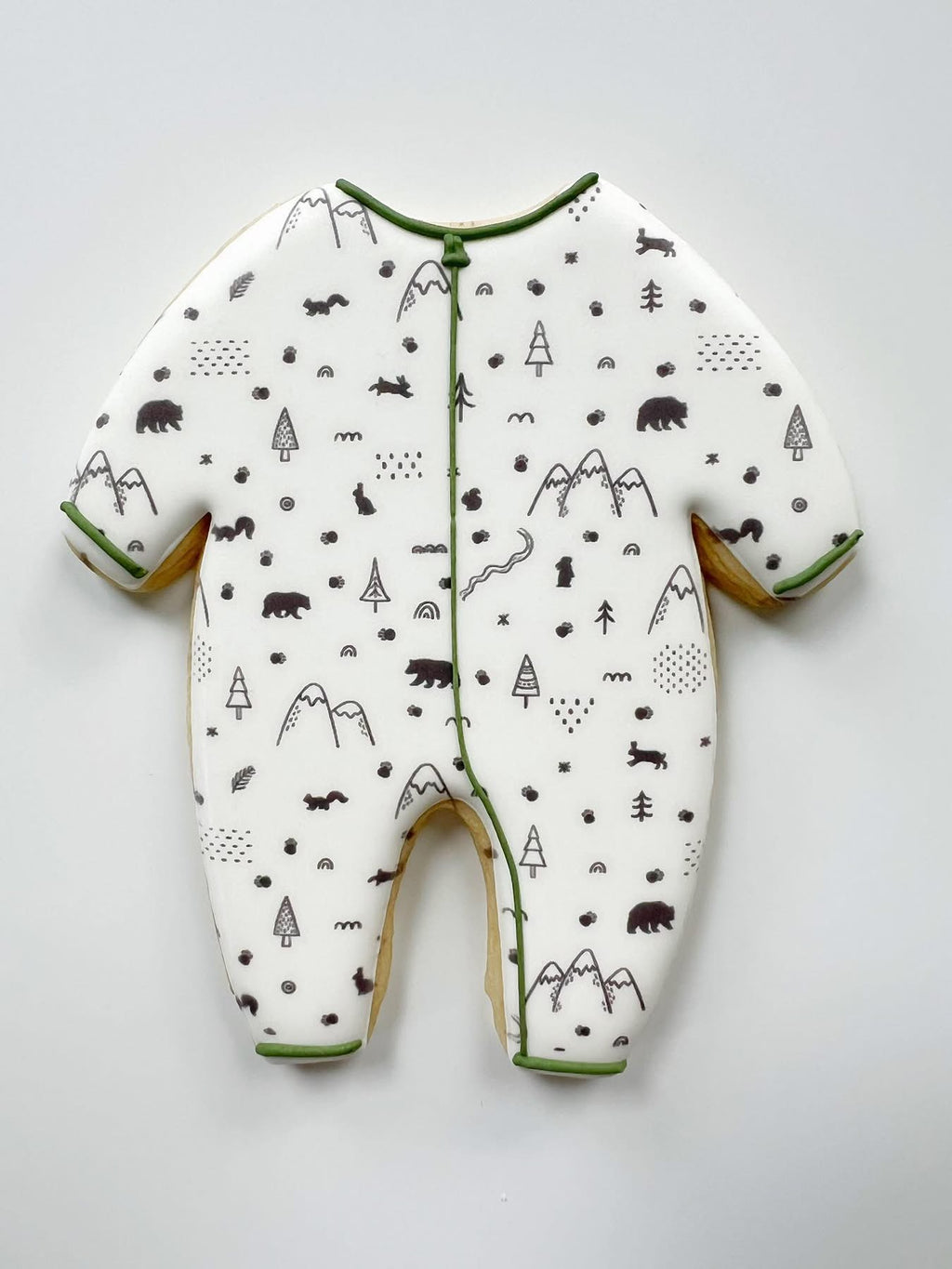 Babygrow Themed Cookie 3"