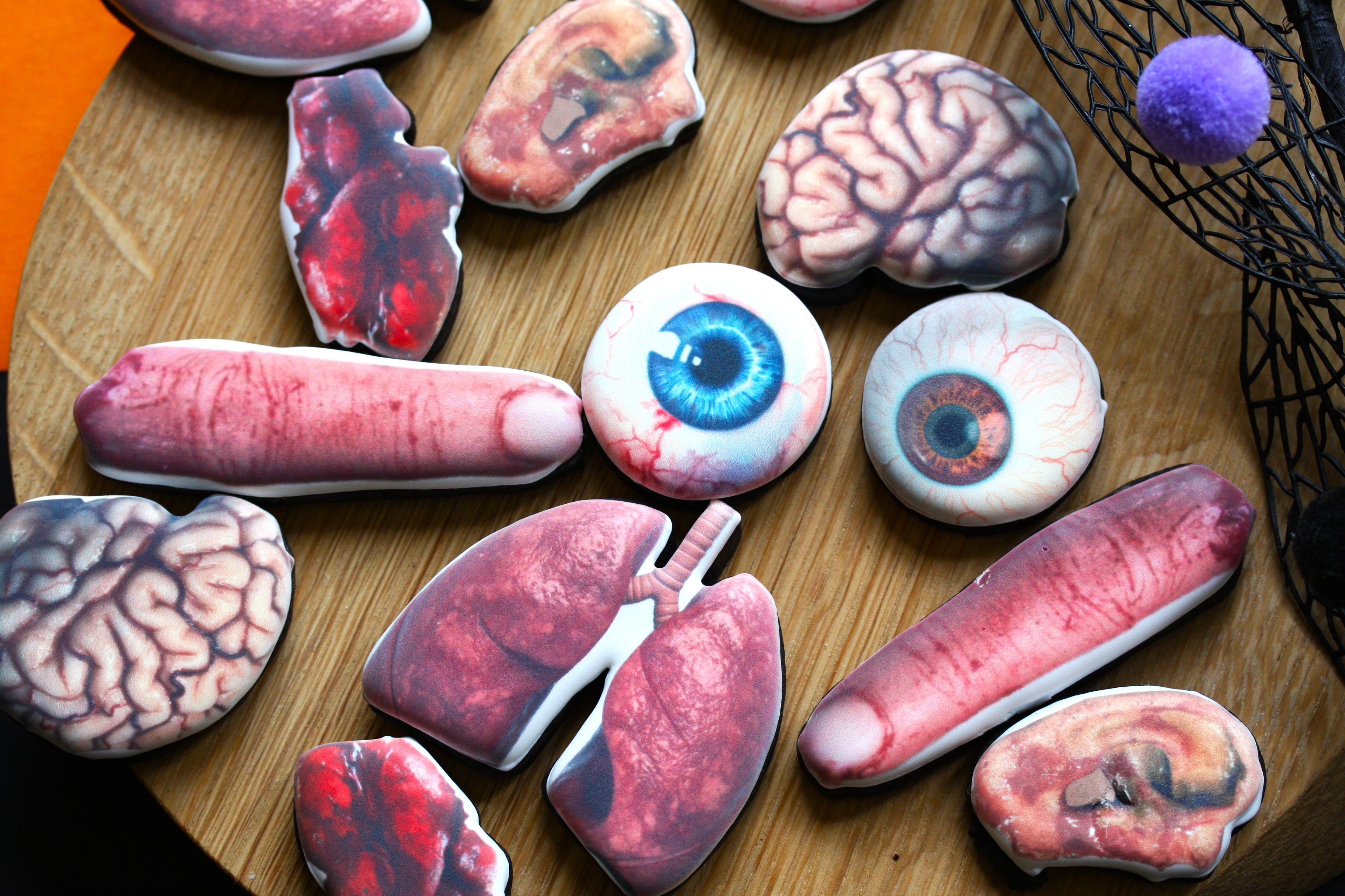 Halloween Body Parts Bag