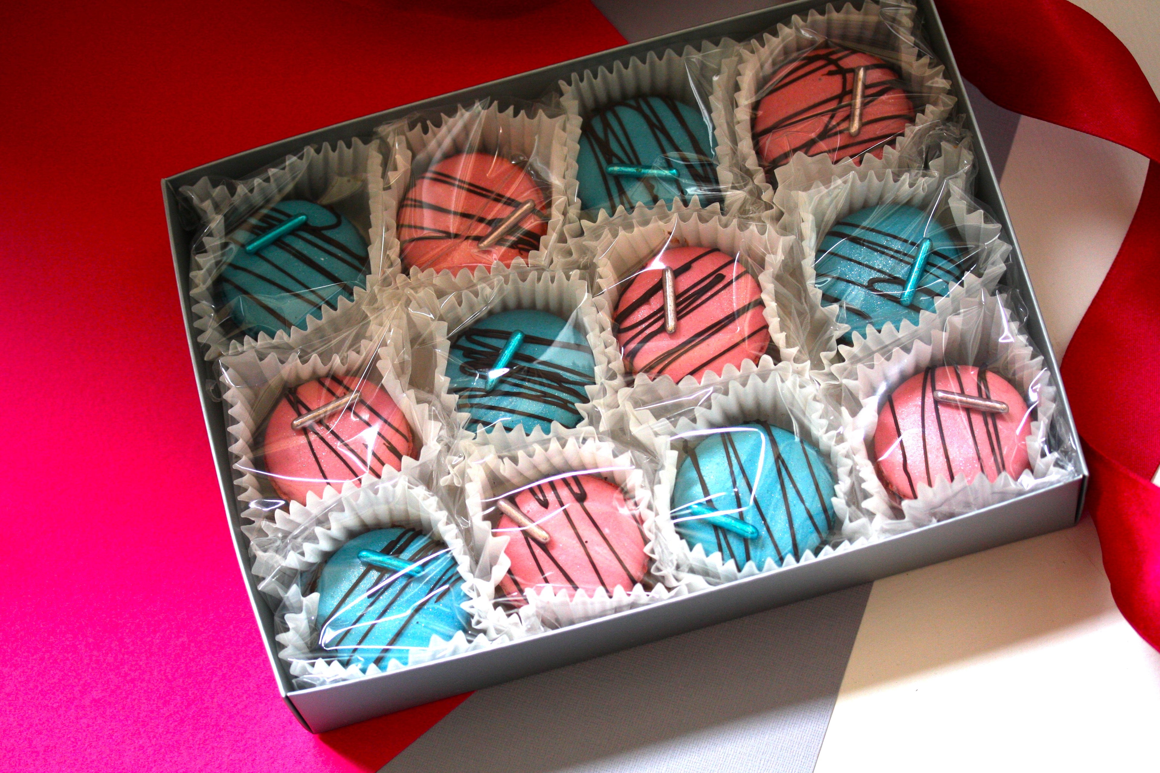 Mixed Colour Macarons