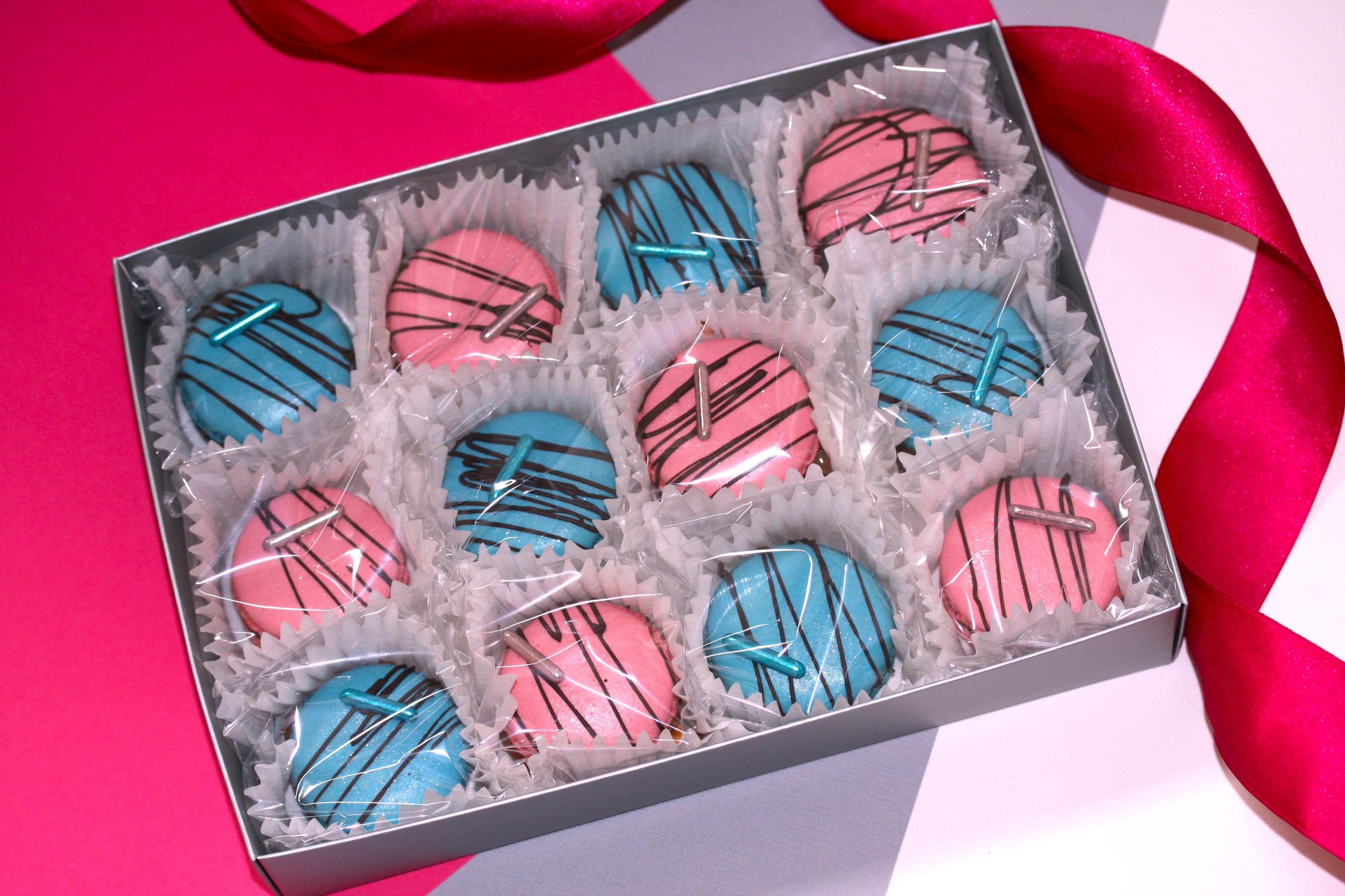 Mixed Colour Macarons