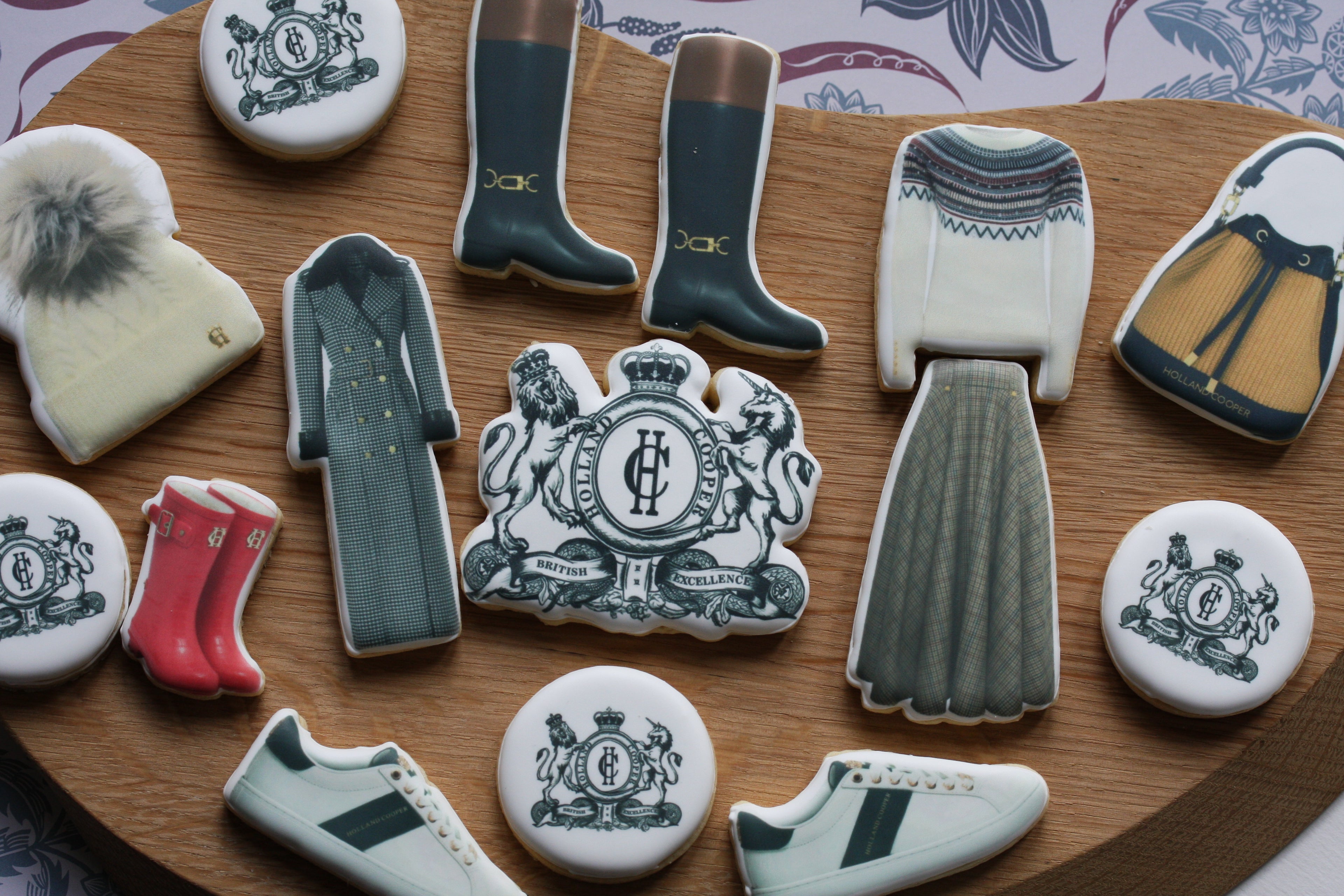 Bespoke Shape Corporate Cookie