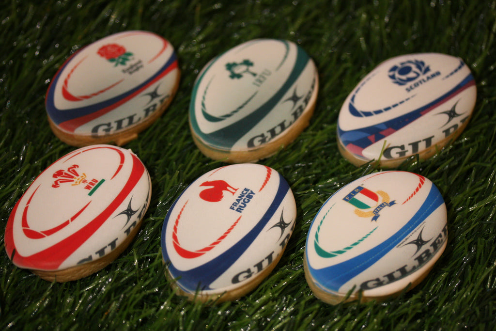 Balls 6 Nations Rugby Cookie Gift Box