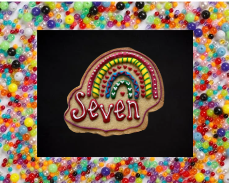 Childs Age Rainbow Cookie