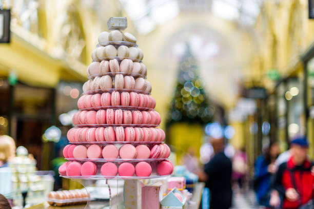 Anniversary Macaron Tower