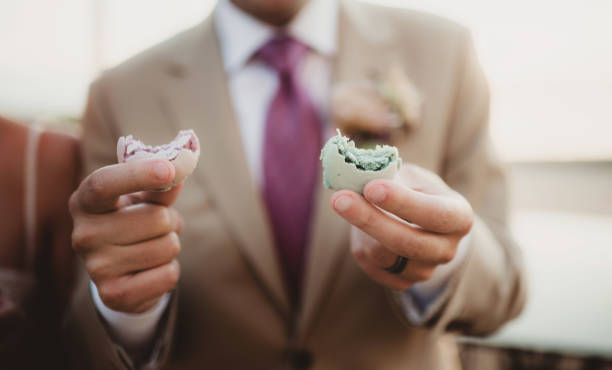 Anniversary Macaron Tower