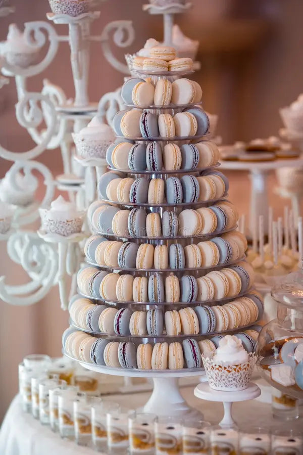Anniversary Macaron Tower